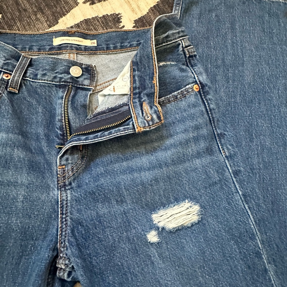Levi's low pro straight Jean